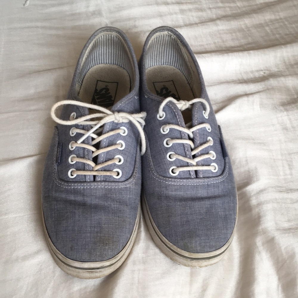 Denim vans blue